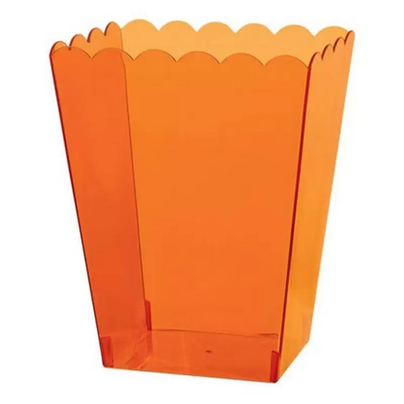 CONTENITORE DI PLASTICA ARANCIO 15.2 CM