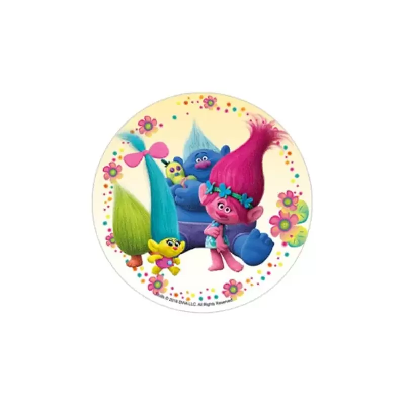 CIALDA TROLLS PER TORTA GIALLA