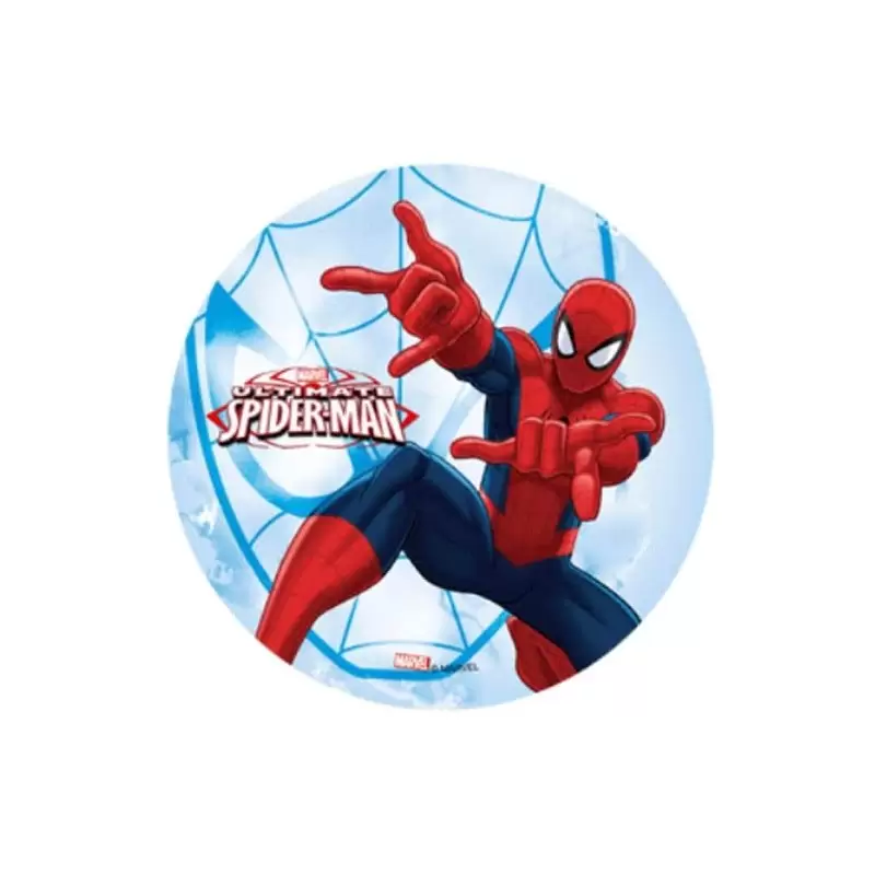 CIALDA SPIDERMAN OSTIA PER TORTE GRAFICA 2