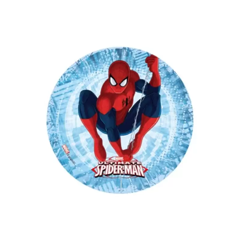 CIALDA SPIDERMAN OSTIA PER TORTE GRAFICA 4