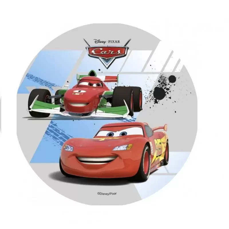 CIALDA PER TORTA OSTIA DISNEY CARS GRIGIA