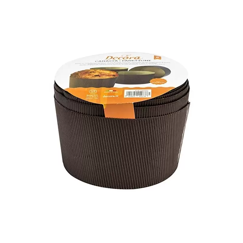 5 STAMPI CARTA CANASTA PANETTONE 1 KG
