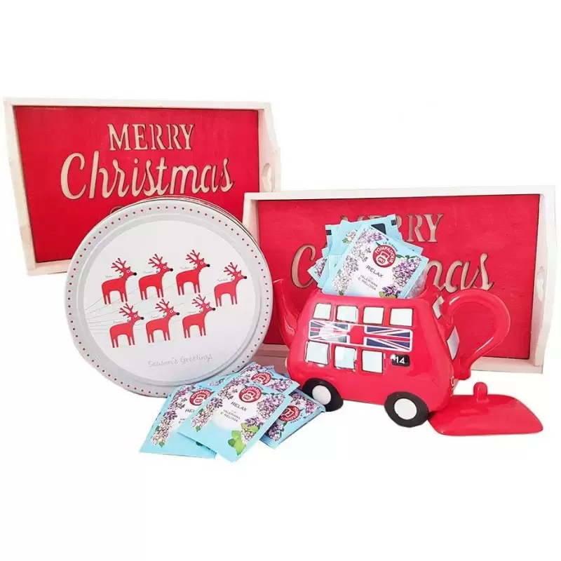 IDEA REGALO TISANE RELAX CON TEIERA BRITISH