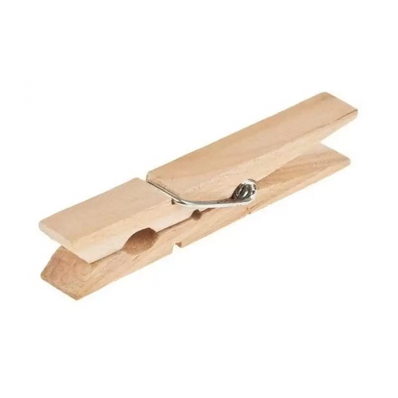Mollette Da Bucato in Legno Naturale 12 pz 2208