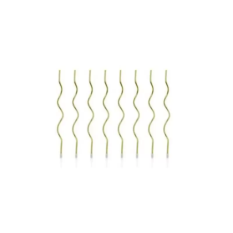 Confezione 8 candeline Sottili oro 14 cm SCS-10-019ME