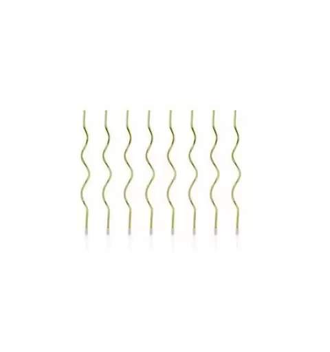Confezione 8 candeline Sottili oro 14 cm SCS-10-019ME