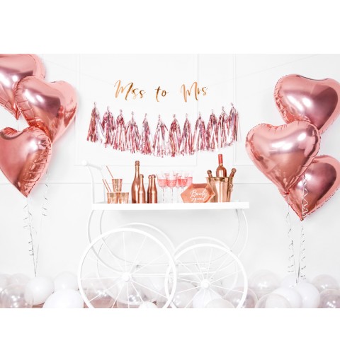 BICCHIERI ROSE GOLD SHE SAID YES - 8 PZ