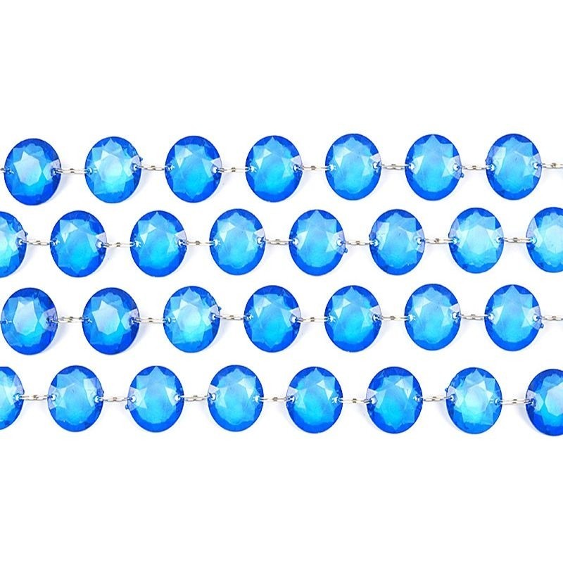 Ghirlanda Cristallo 3 PZ Blu COD. CC01-001