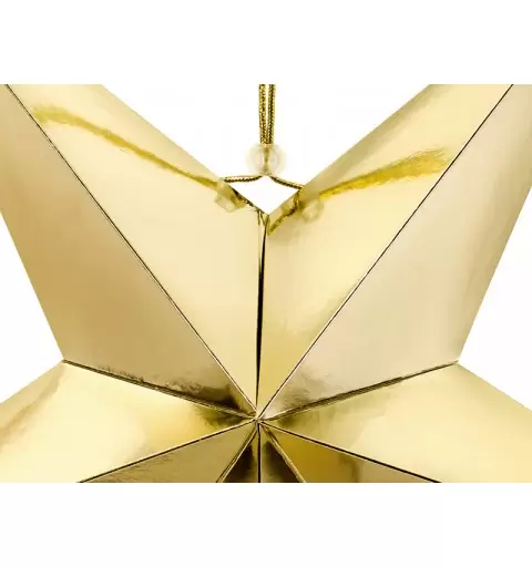 STELLA ORO EFFETTO SPECCHIO 70 CM DI CARTA