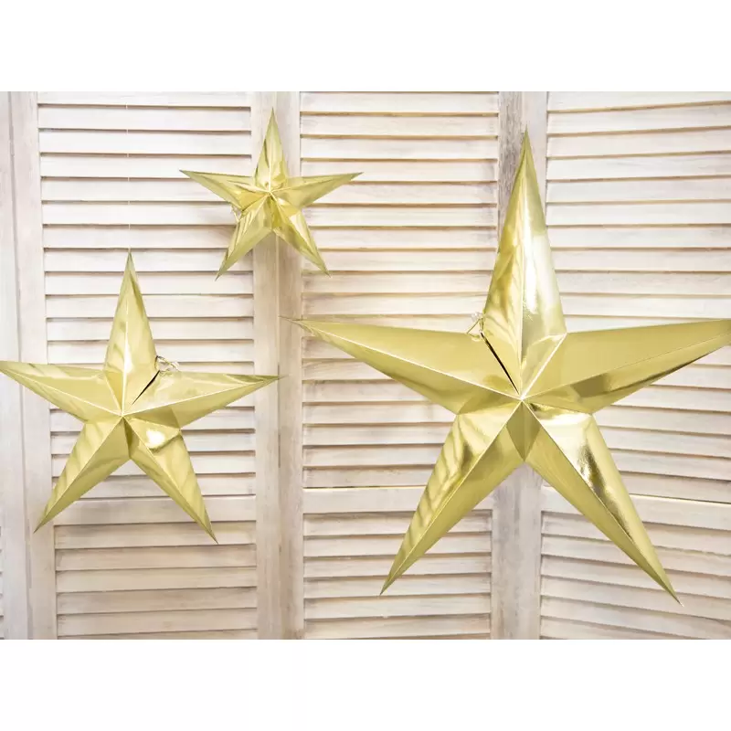 Stella carta Oro 70 cm  GWP1-70-019M
