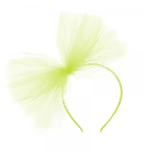 CERCHIETTO TULLE VERDE CHIARO OPPL1-102