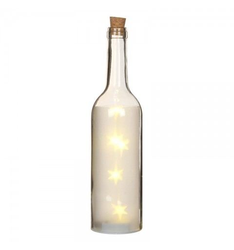 BOTTIGLIA BIANCA 5 LED 17757