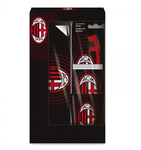 Set igiene Milan trousse + spazzolino dentifricio e bicchiere 1962