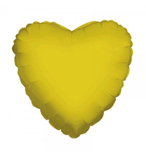 foil cuore oro 45 cm
