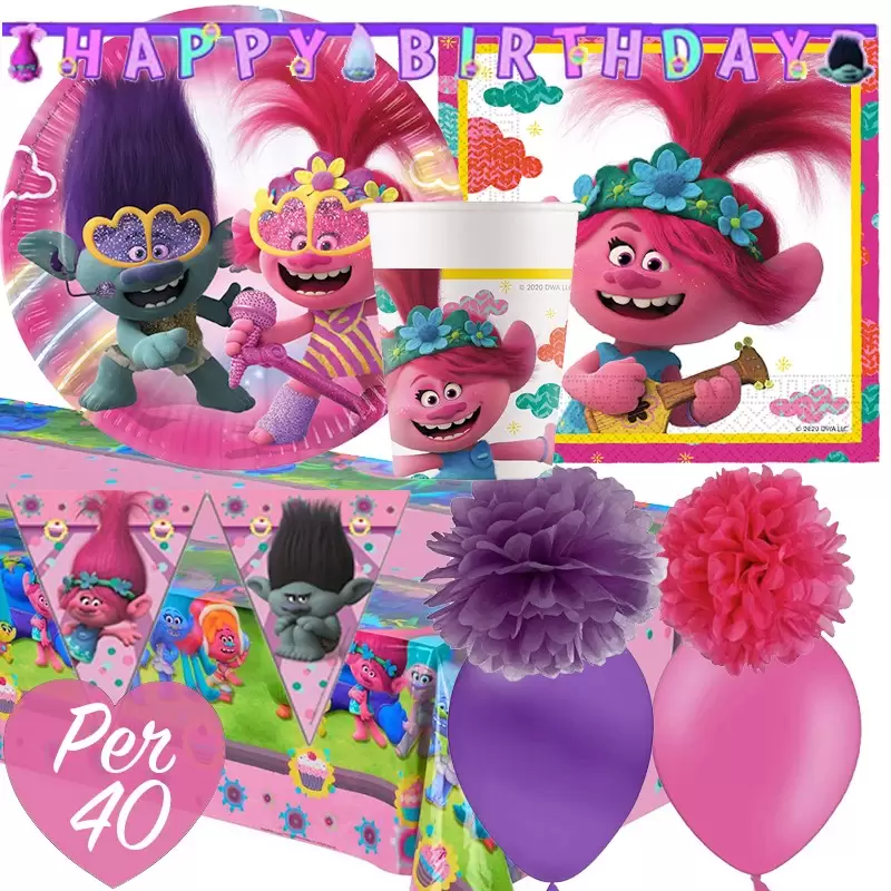 KIT N.55 SET FESTA TROLLS