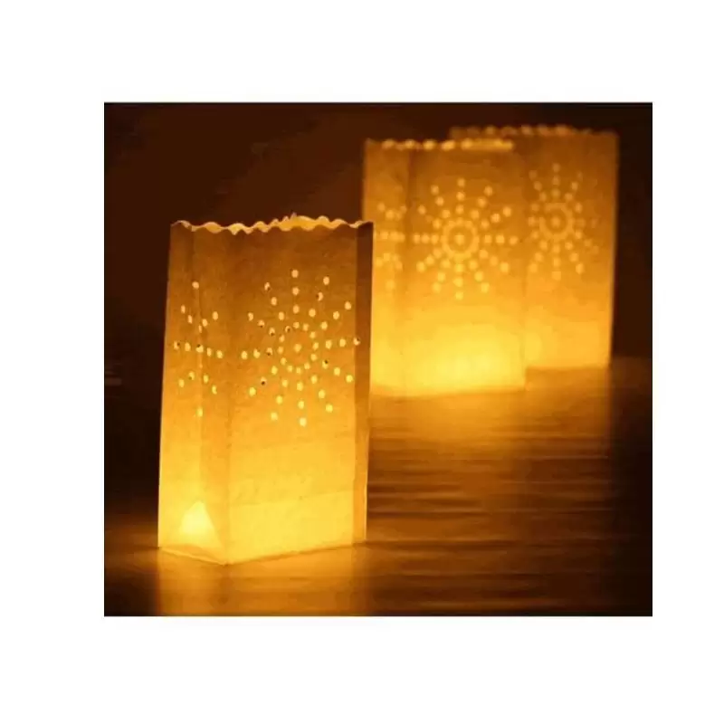 Lanterna Carta Tea Lights Small  3939