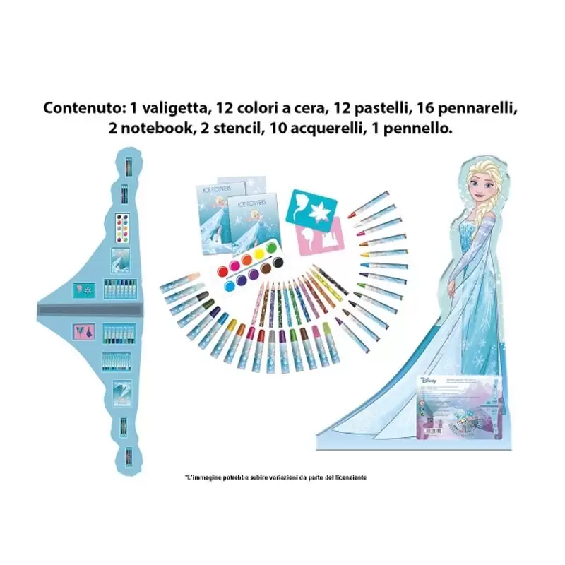 Maxi Valigetta dell\'artista sagomata Frozen FR0584