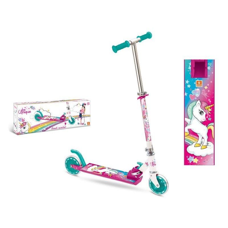 Monopattino bambina UNICORN manubrio regolabile  2 ruote 28515