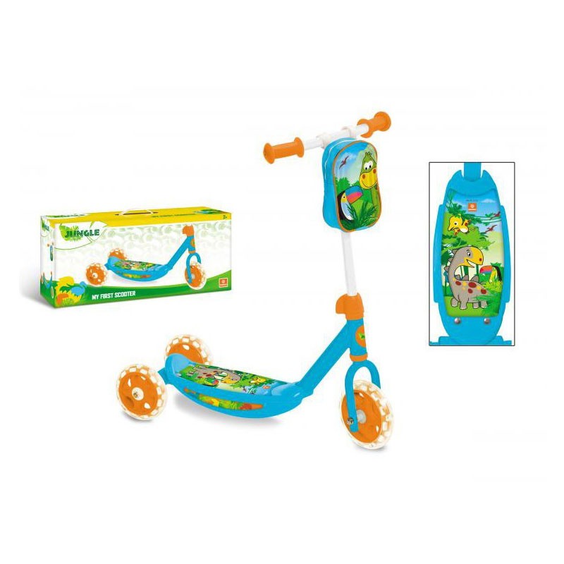 Monopattino My First Scooter Monopattino Baby 3 ruote JUNGLE GIUNGLA 28062