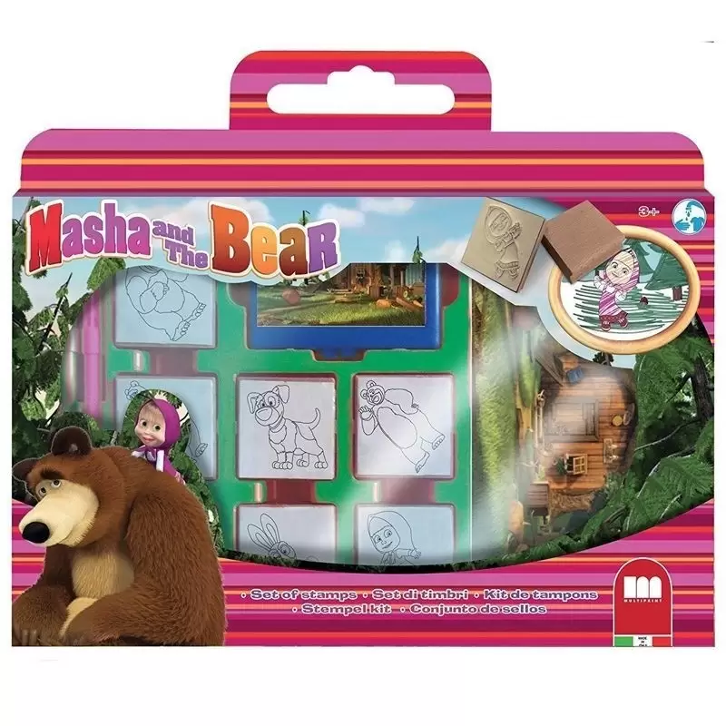Valigetta 7 Timbri Masha e Orso 7906