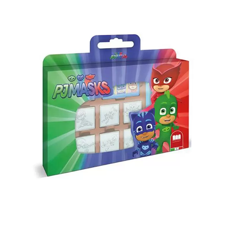 Valigetta 7 Timbri Pj- Masks Super Pigiamini 7954