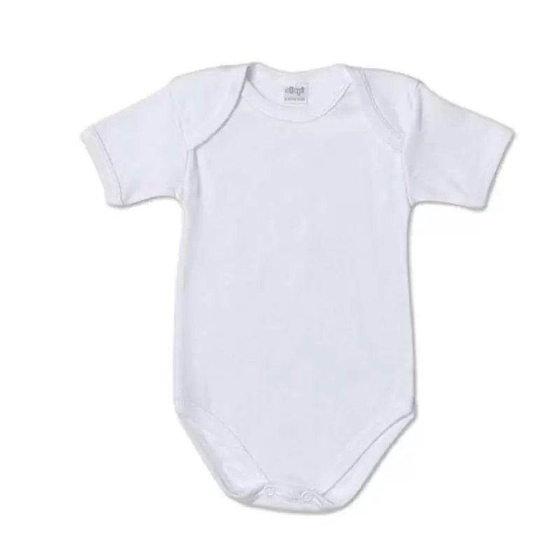 Body neonato americano bianco mezza manica AF802 1 Mese