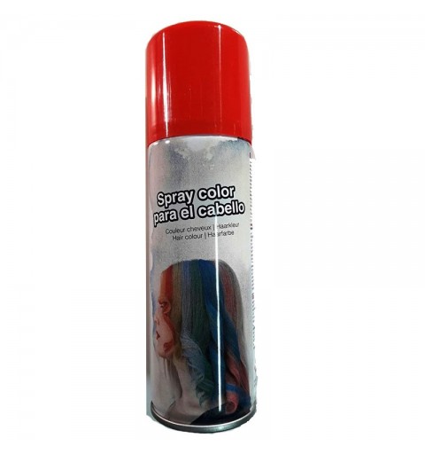 bomboletta lacca spray per capelli rossa 125 ml travestiemnti 17016