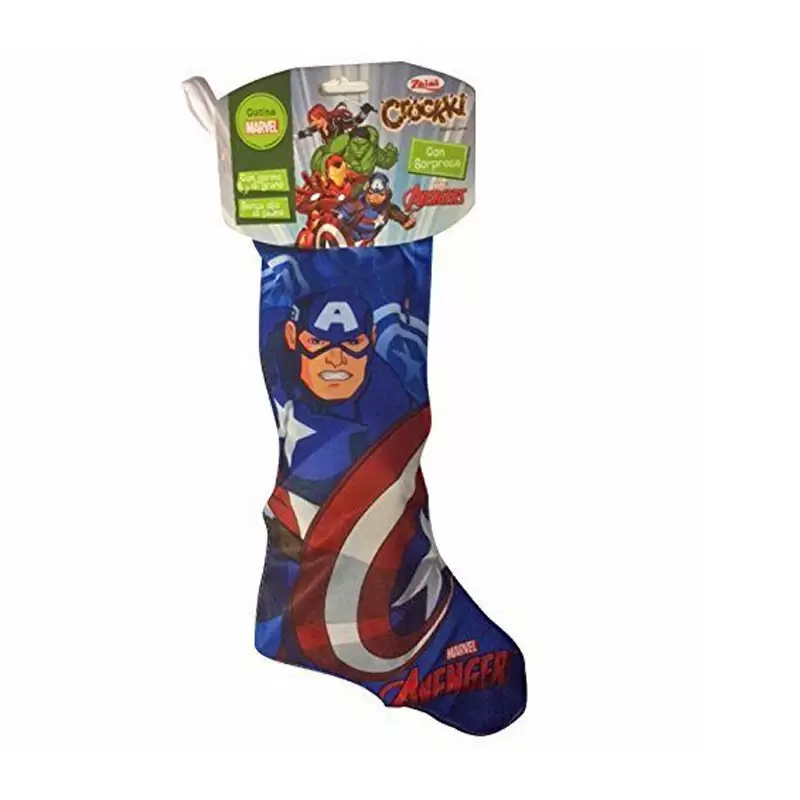 Calza della befana capitan america  168 g avengers