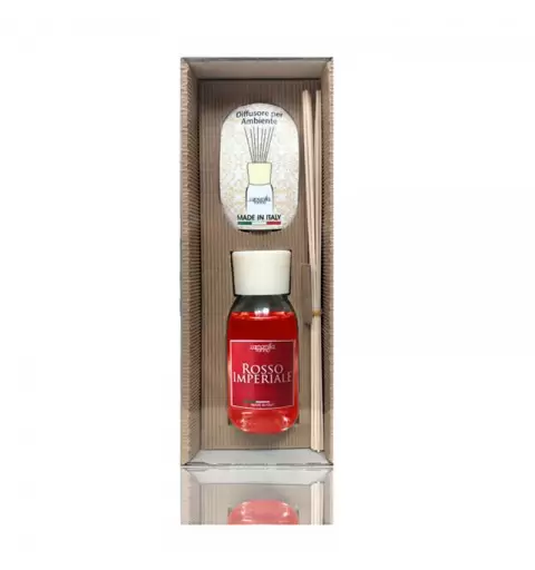 Diffusore per ambiente bastoncini 50017 125 ml rosso imperiale