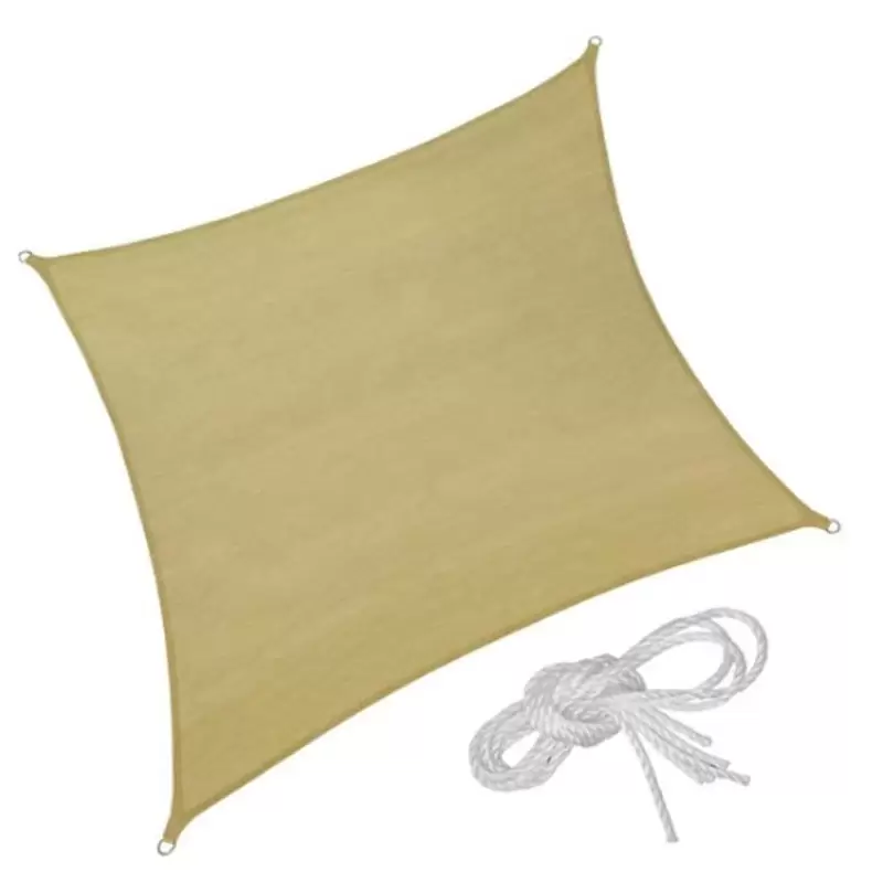 VELA OMBREGGIANTE QUADRATA BEIGE