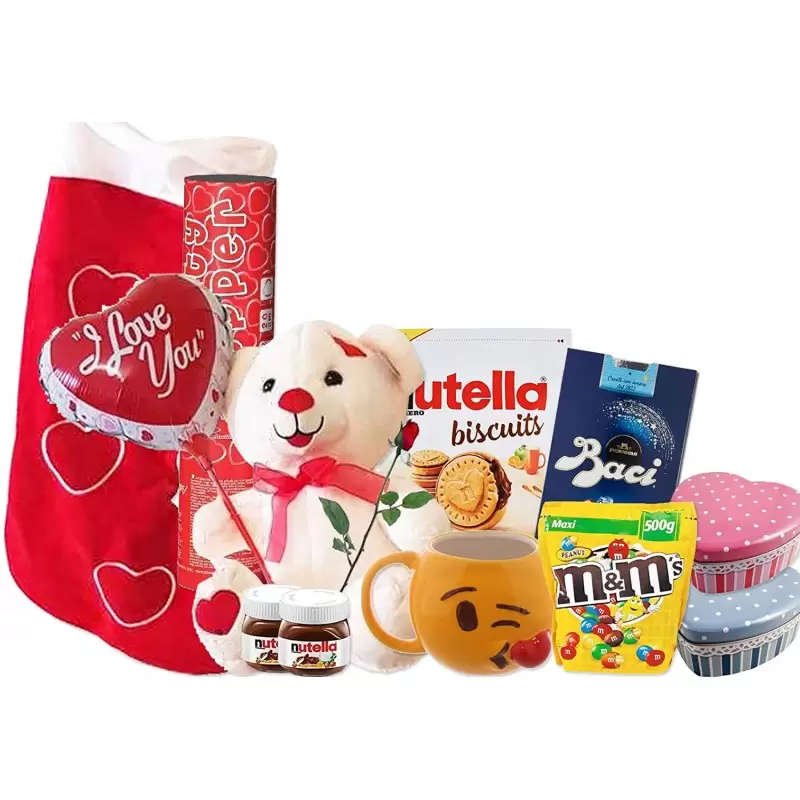 CALZA DELLA BEFANA LOVE YOU ROMANTICA