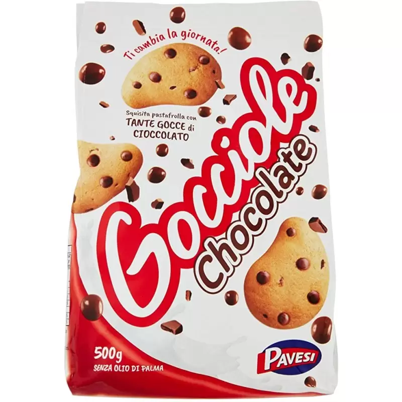 BISCOTTI GOCCIOLE AL CIOCCOLATO 500 GR