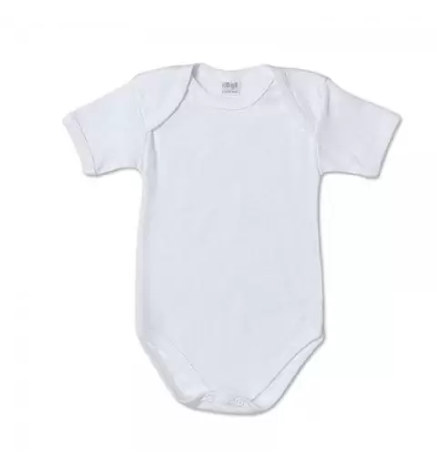 Body neonato americano bianco mezza manica AF802 3 Mesi