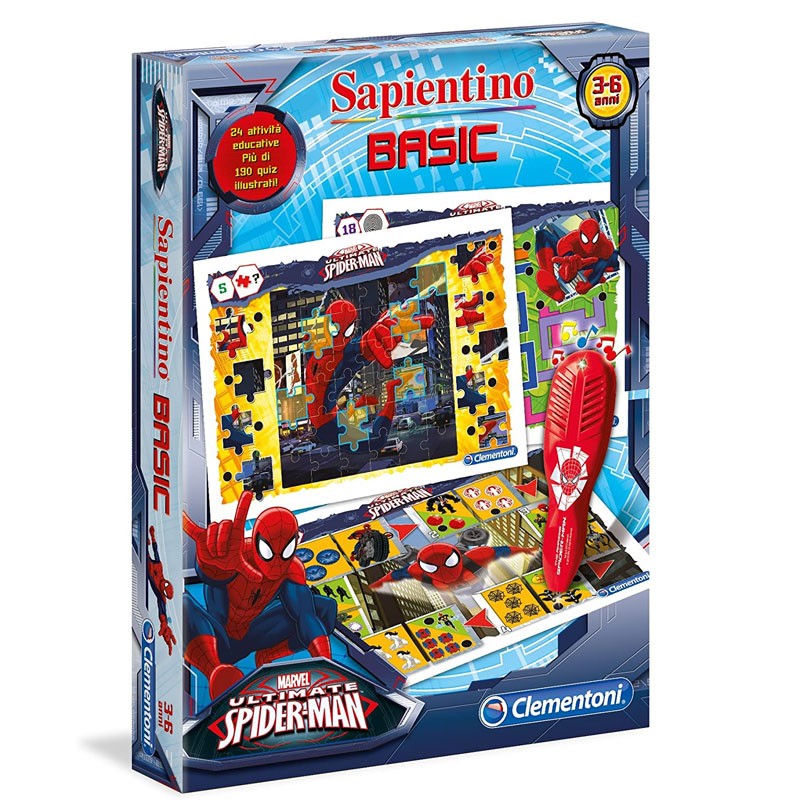 GIOCO SAPIENTINO PENNA BASIC SPIDERMAN 20,3 x 3,7 x 27,6 cm  13217.1