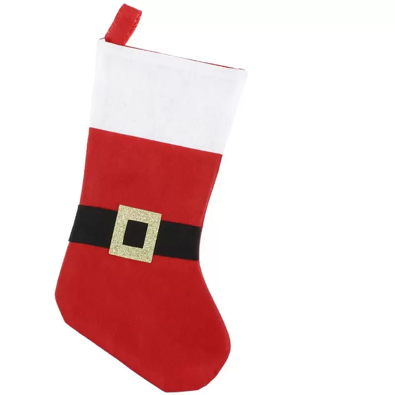 Calza natalizia vestito babbo natale 48 cm NW-SSPA