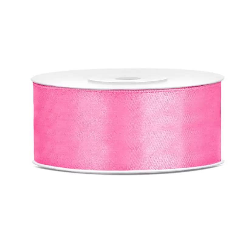 Nastro Doppio Raso Rosa 2,5 cm x 25 TS25-081