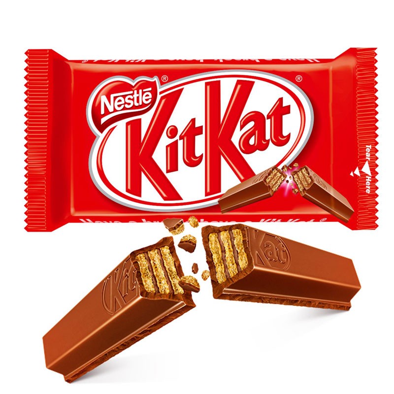 KitKat Original Wafer Ricoperto di Cioccolato al Latte 41,5 g 1 pz.