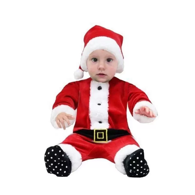 VESTITO NEONATO BABBO NATALE   7-9 MESI