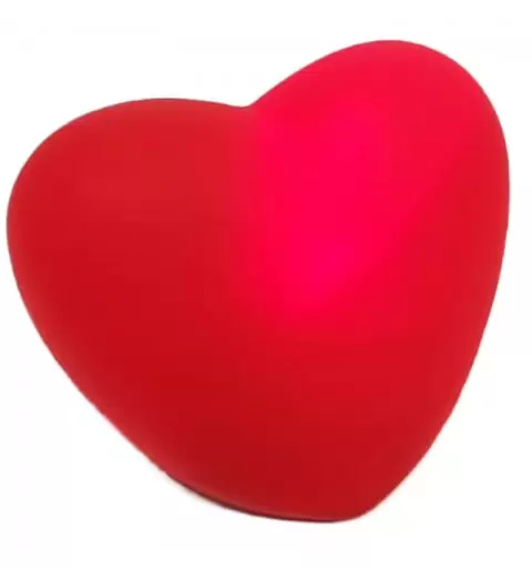 CUORE LED LUMINOSO IN PLASTICA 6 CM