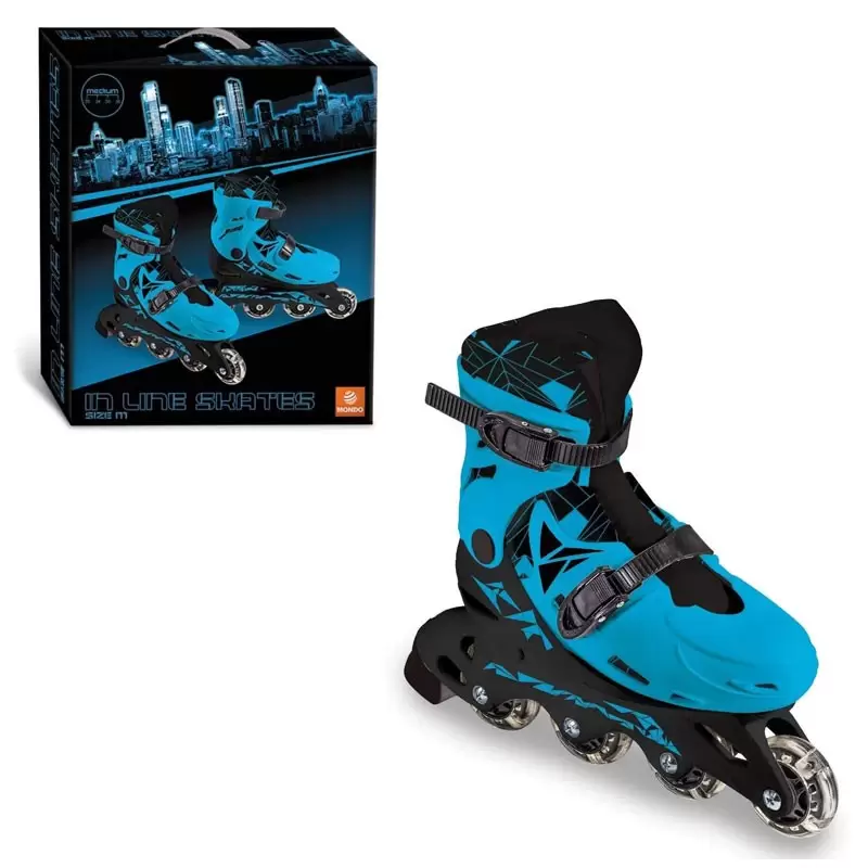 pattini in linea regolabili  BOY In Line Skates tg. M mis. 33/36 28330