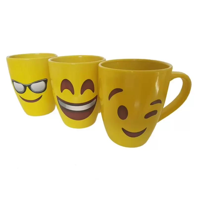 TAZZA EMOTICONS - 3 PZ