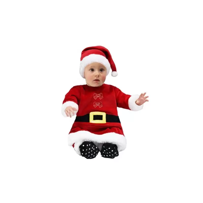 Vestito Neonata babbo Natale N5640  13 -18  mesi