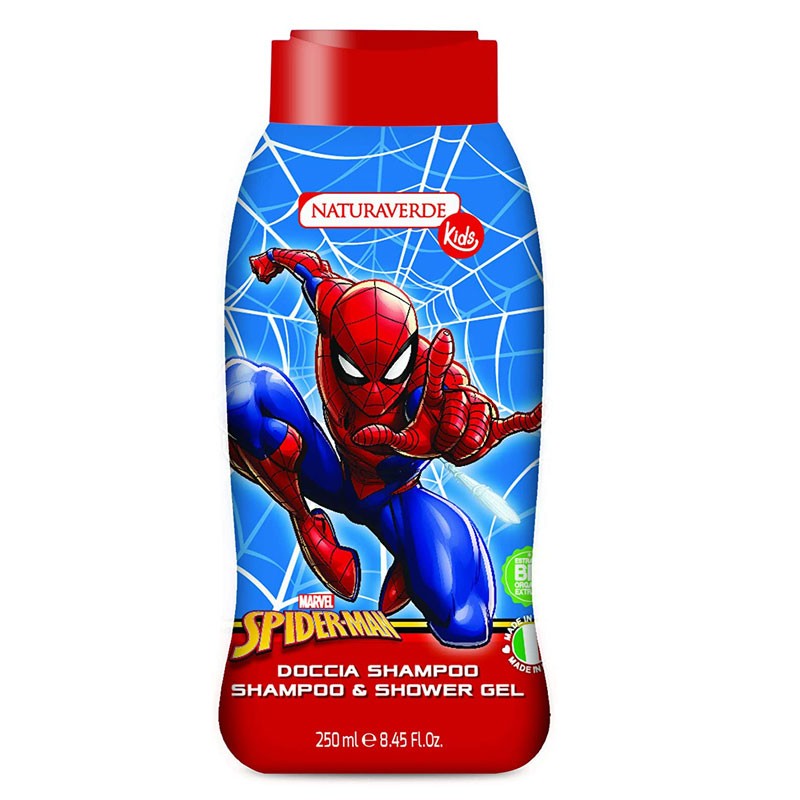Doccia Shampoo Spiderman Naturaverde Kids 250 ml