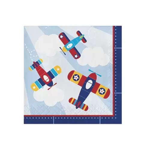 Tovaglioli Aeroplanino Lil\' Flyer airplane 16pz - 331508