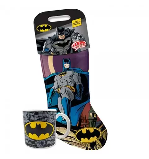 CALZA DELLA BEFANA BATMAN180 G + TAZZA