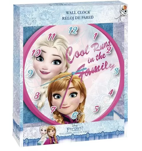 OROLOGIO A MURO FROZEN – GADGET ELSA E ANNA PER CAMERETTA