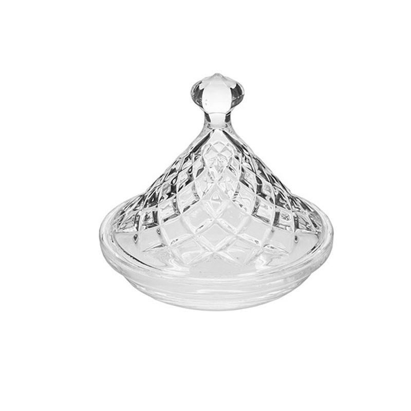 Bomboniera di vetro cordoba 12.6 x 12.6 x 11.5 cm 107760