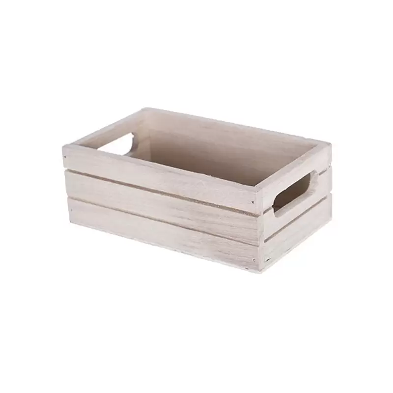 Scatola di legno naturale 17x10x6 cm 108167
