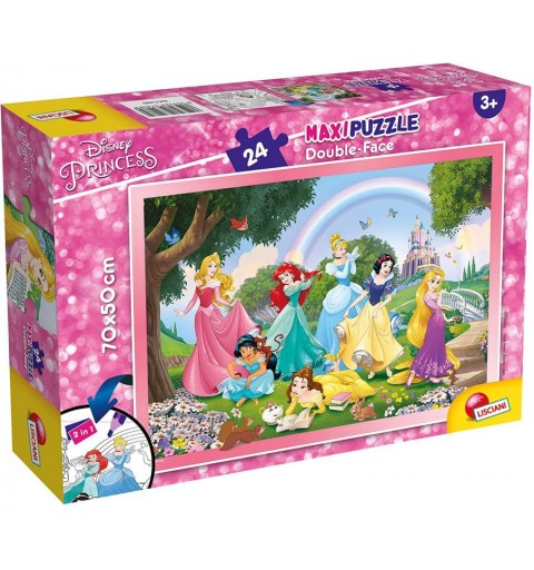 Maxi Puzzle Principesse Disney - Princess Double Face 24 pz - 74082