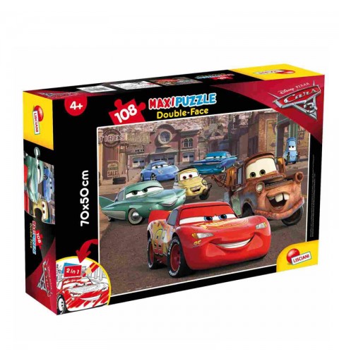 Puzzle Disney Cars Racer 108 Pezzi  double face 4+ 63963